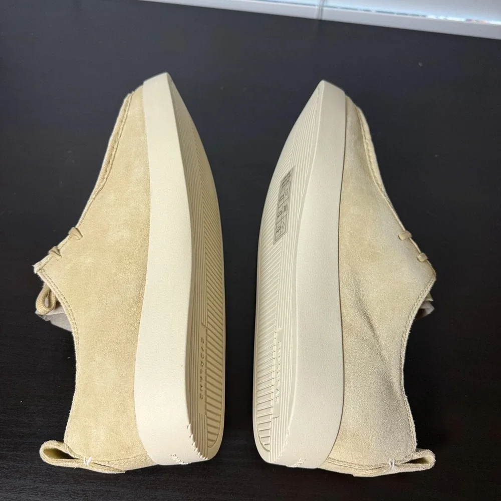 Everlane Desert Pebble Loafer Men's Size 12 Beige Suede Slip-On Round Toe Casual